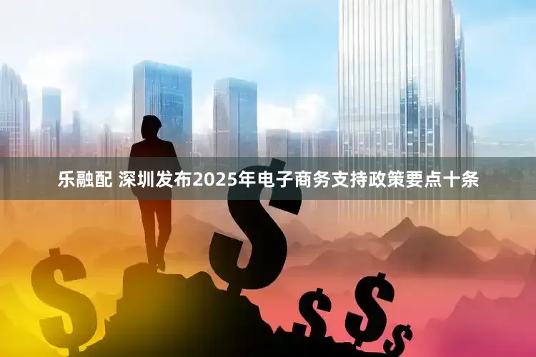 乐融配 深圳发布2025年电子商务支持政策要点十条
